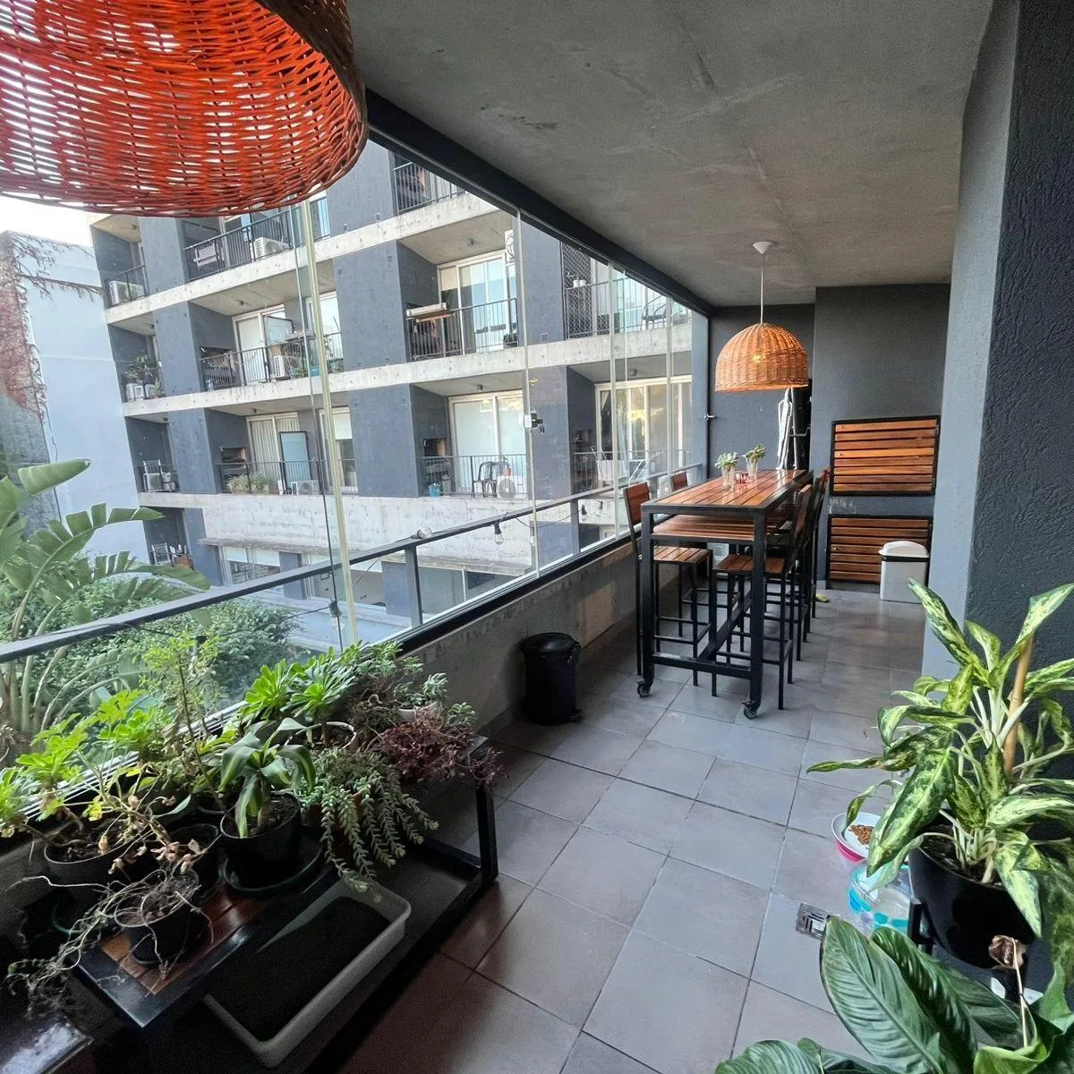 Monoambiente Alquiler Villa Urquiza Doho | Amoblado, Balcón Terraza, Parrilla y Cochera