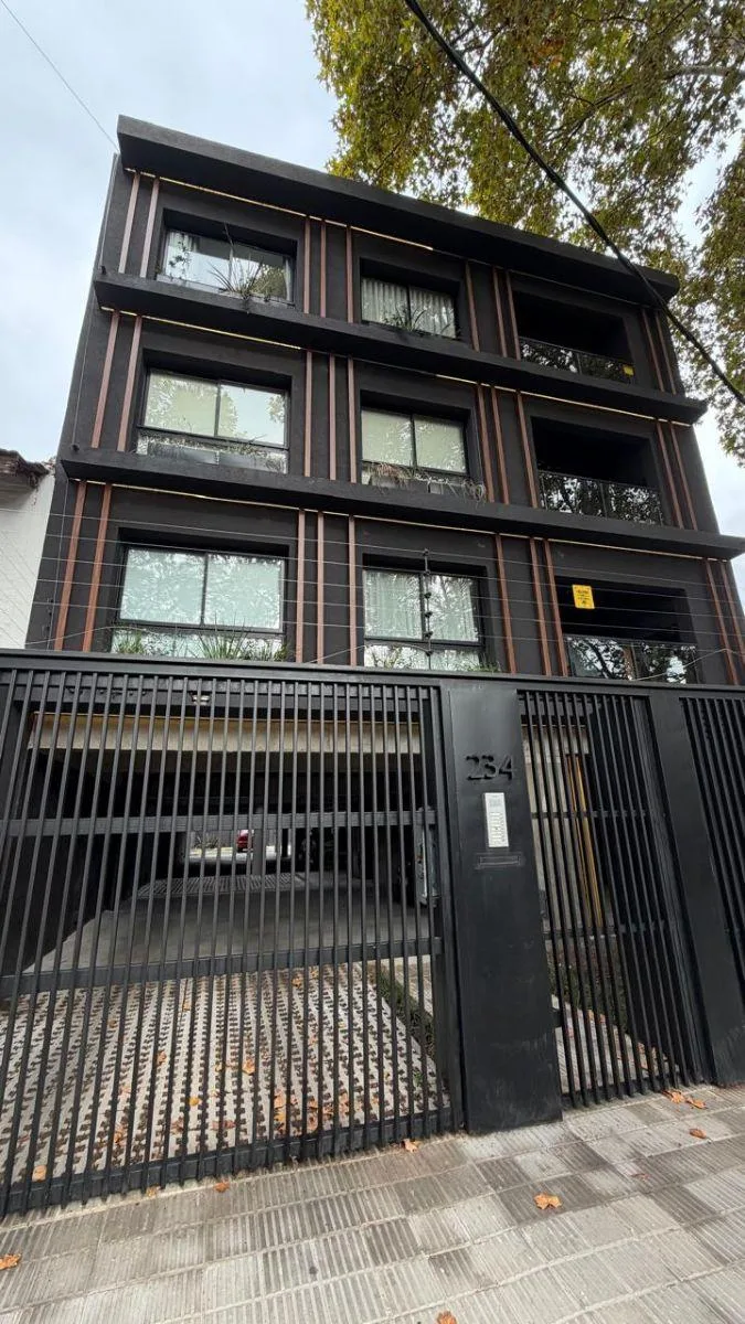 New studio with balcony and grill