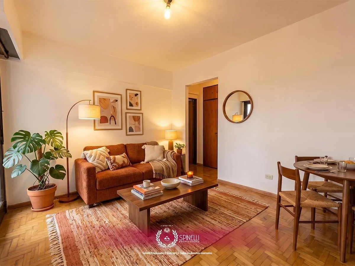 Alquiler Departamento 2 Ambientes 35 m&sup2; Cocina y Baño Nuevos Parquet en San Cristóbal Directo Uade