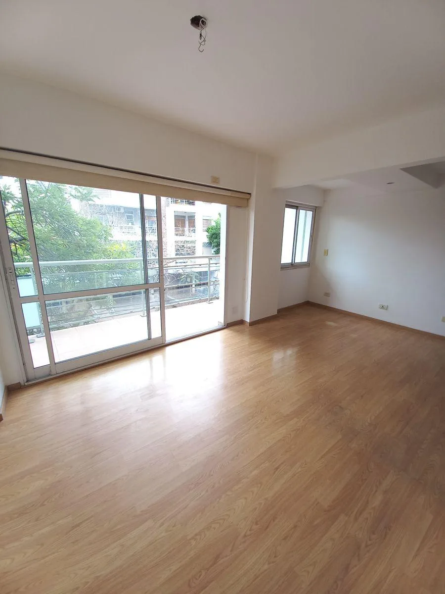 Studio with balcony and pool