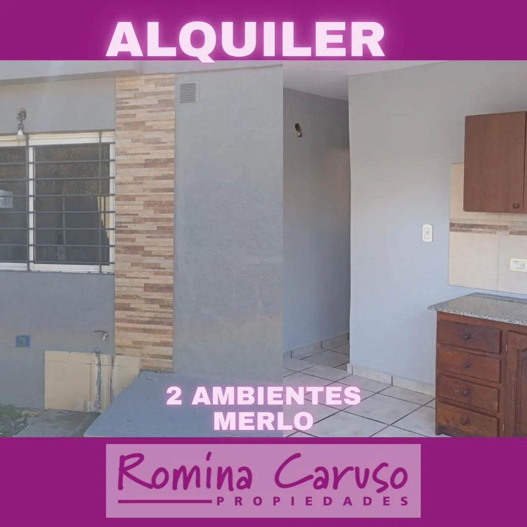 Alquiler Departamento de 2 Ambientes - Merlo