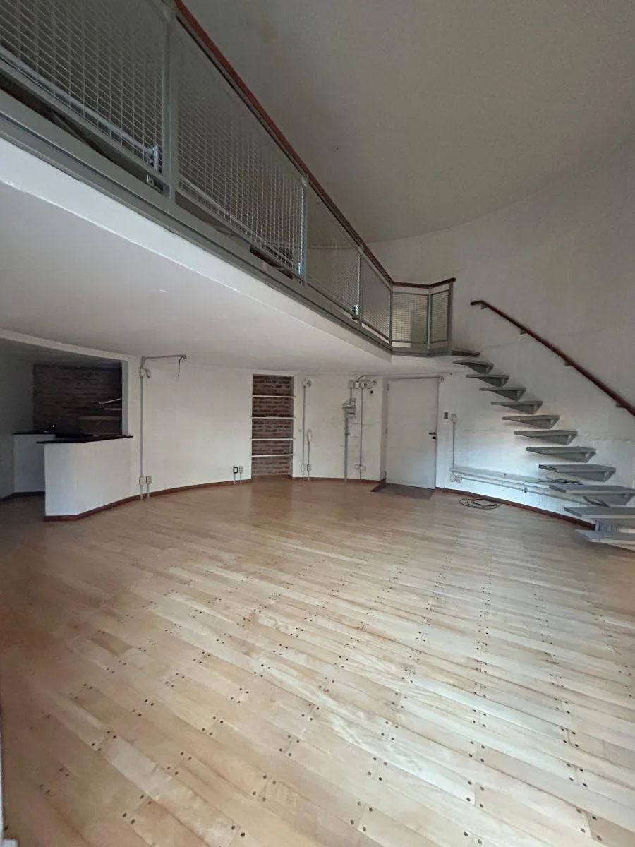 Loft with balcony and amenities