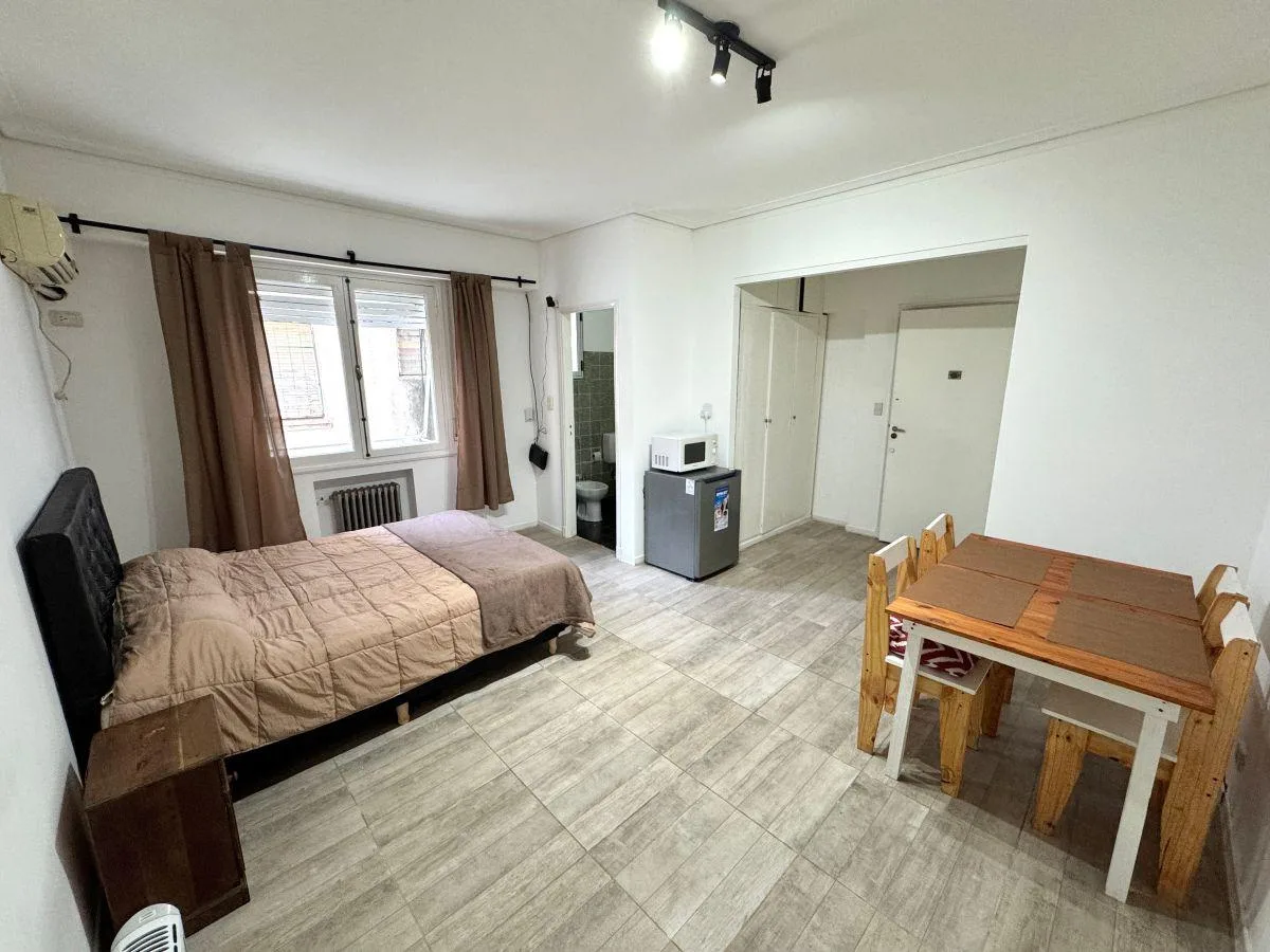 Quiet rear-facing studio