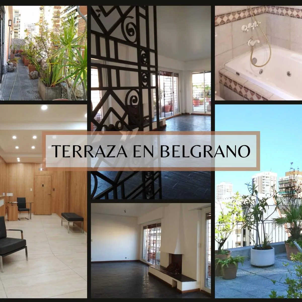 Último piso con terraza