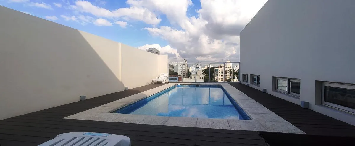 1 Amb Cfte Bcon - Pileta - Gym - Apto Profesional - 37 m&sup2;