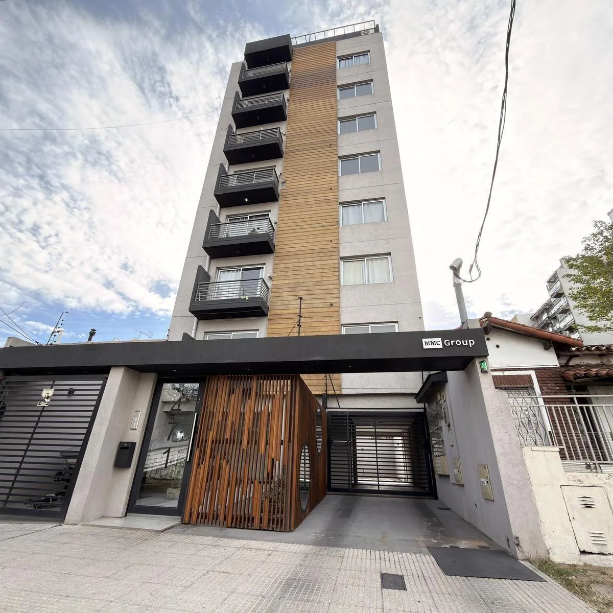 Front-facing 1BR with balcony