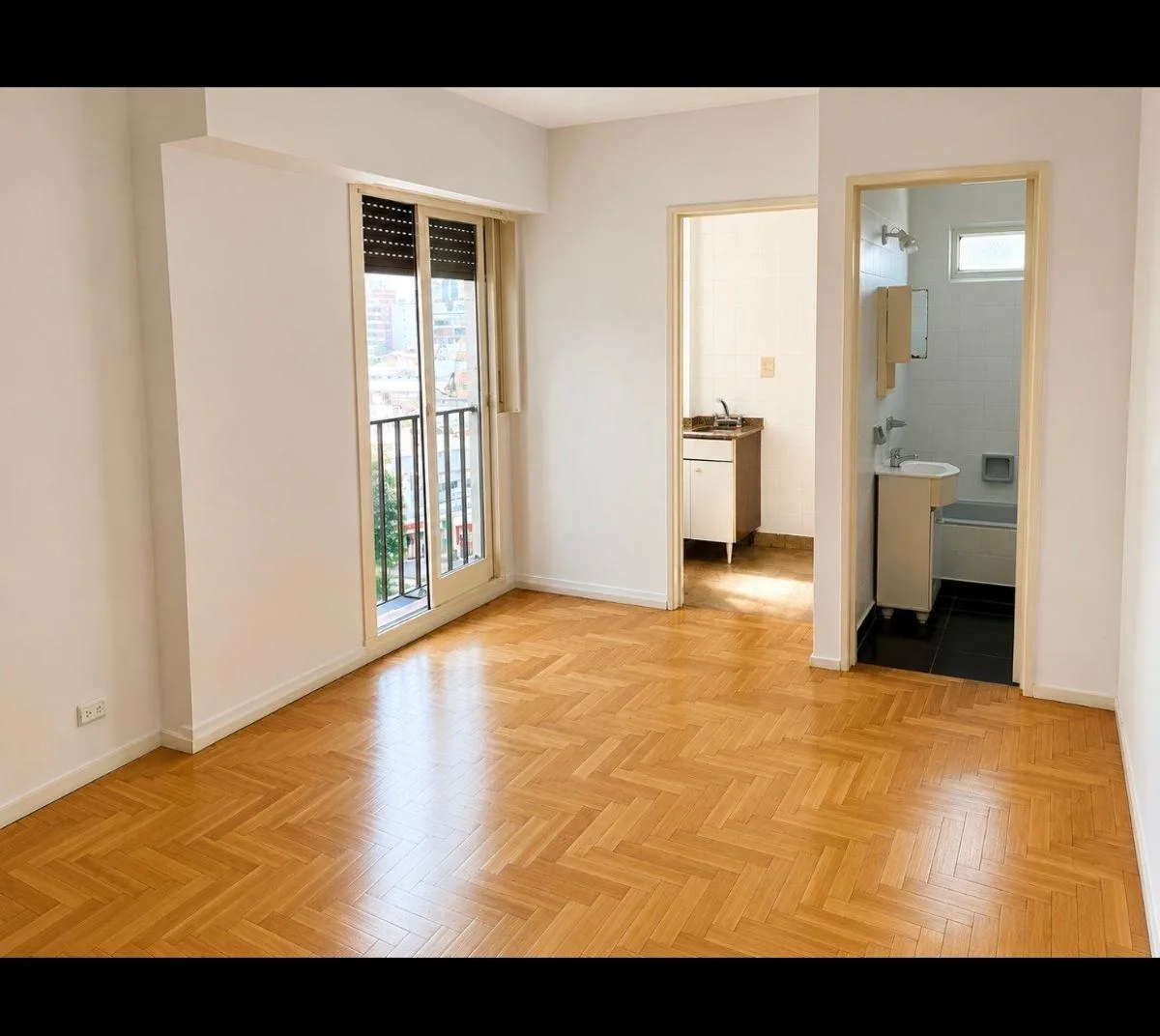 Departamento de 1 Ambiente en Caballito en Alquiler