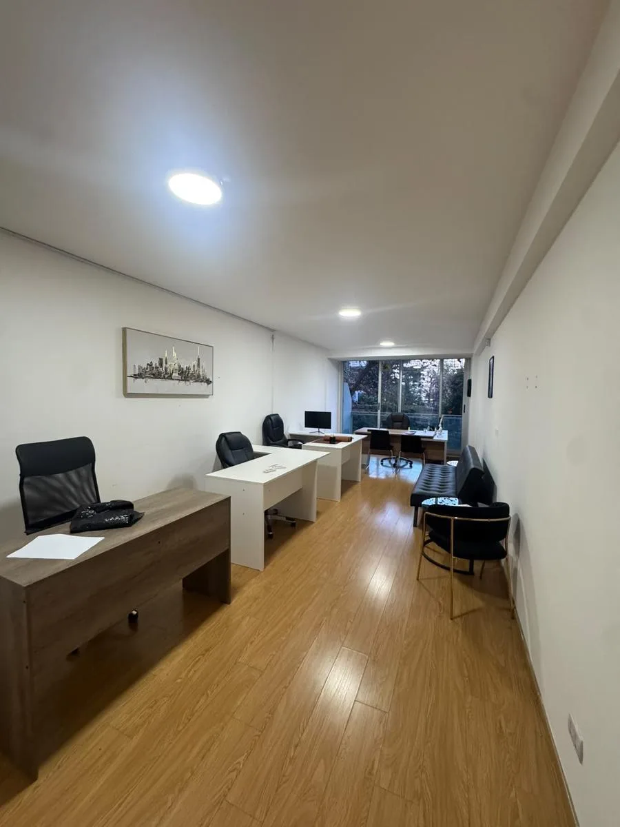 Studio with balcony and amenities