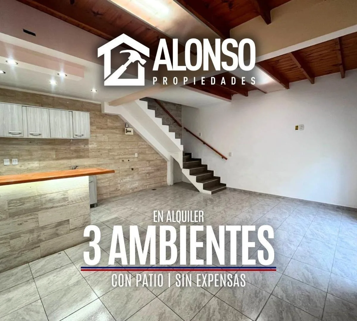 Alquiler PH 3 Ambientes con Patio en Gerli