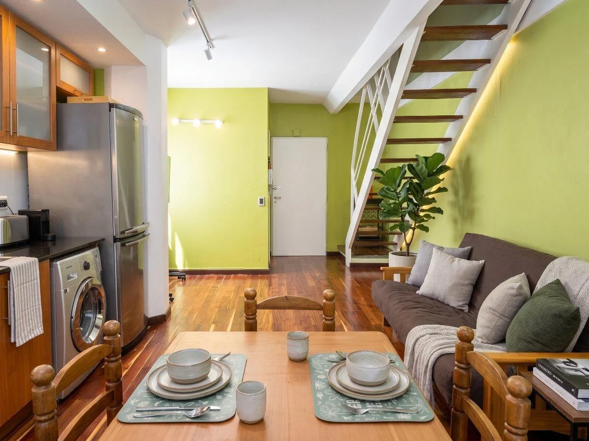 Loft 3 ambientes, contrafrente