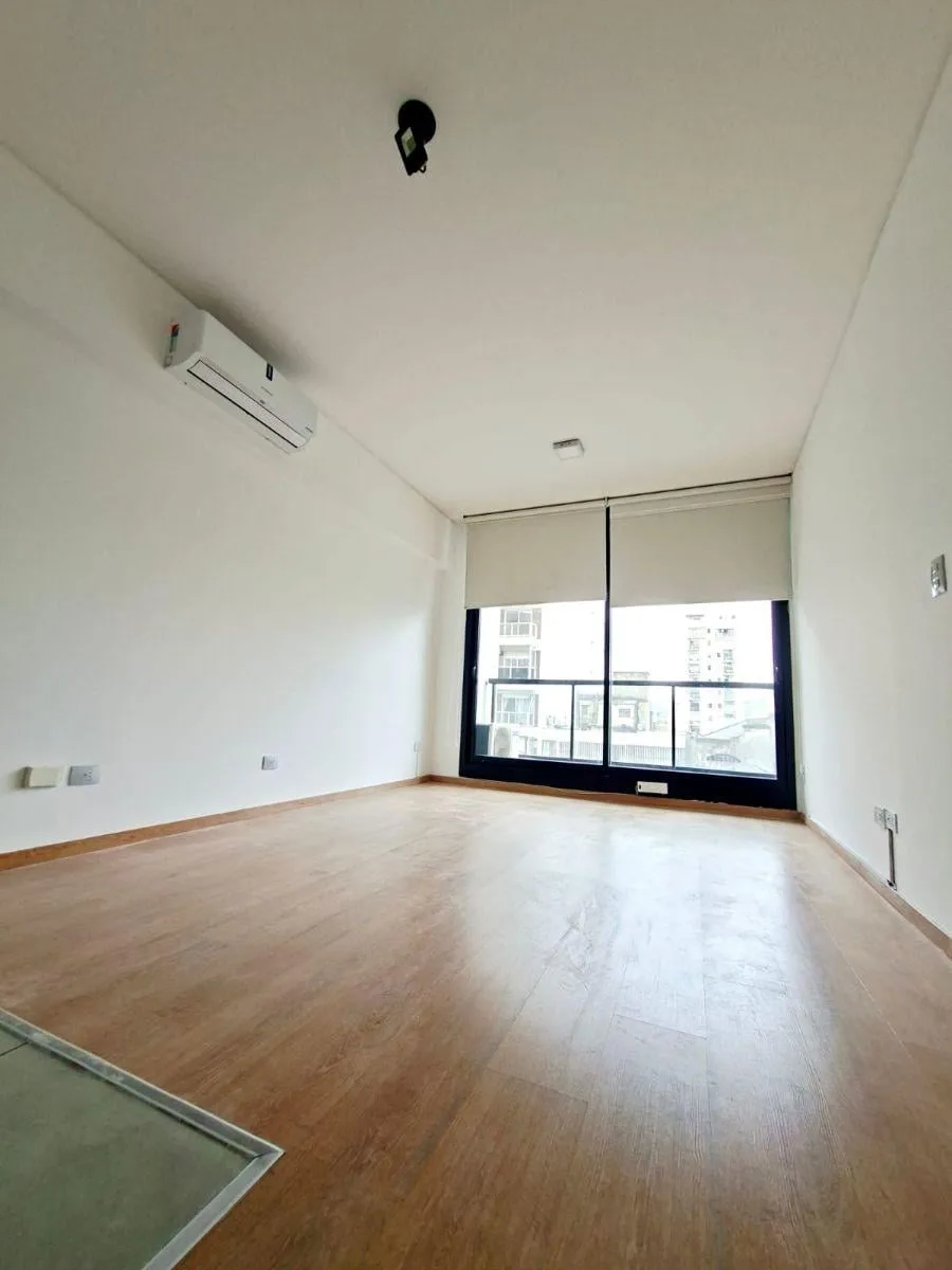 Studio with balcony