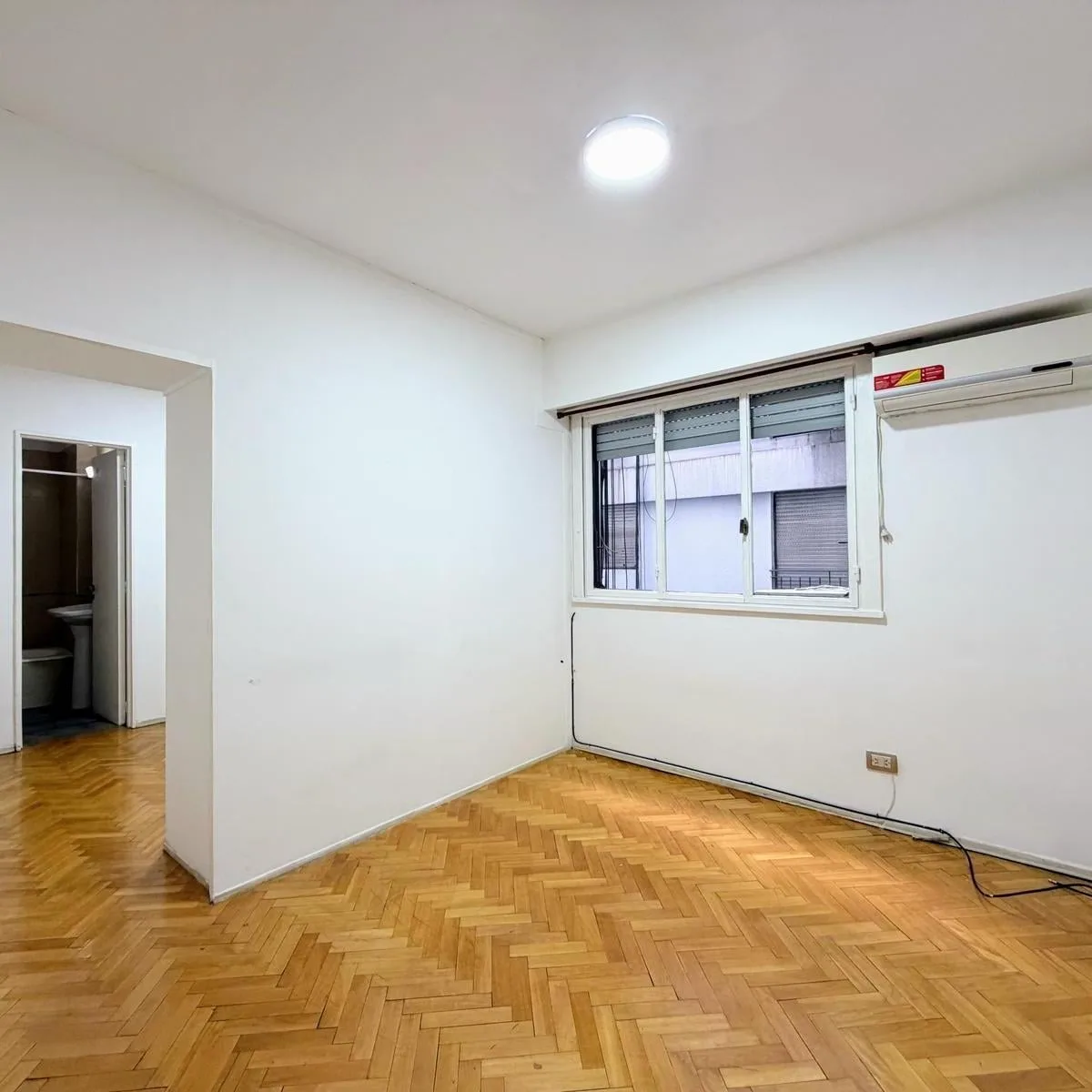 Studio with separate kitchen