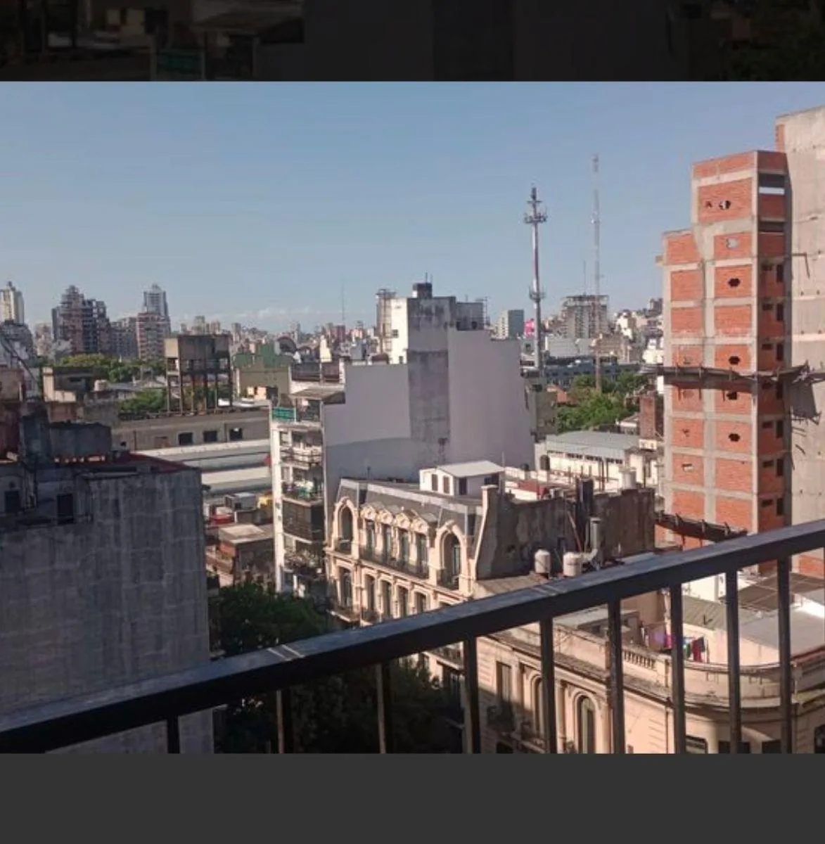 Exc Monoambiente en Alquiler con Cocina, Balcón, Alto Muy Luminoso
