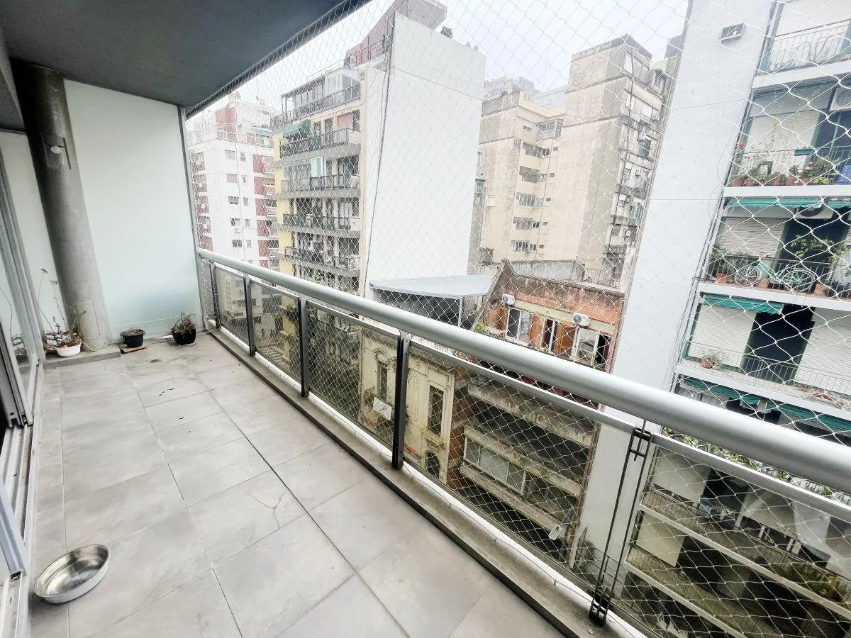 Divisible studio with large balcony