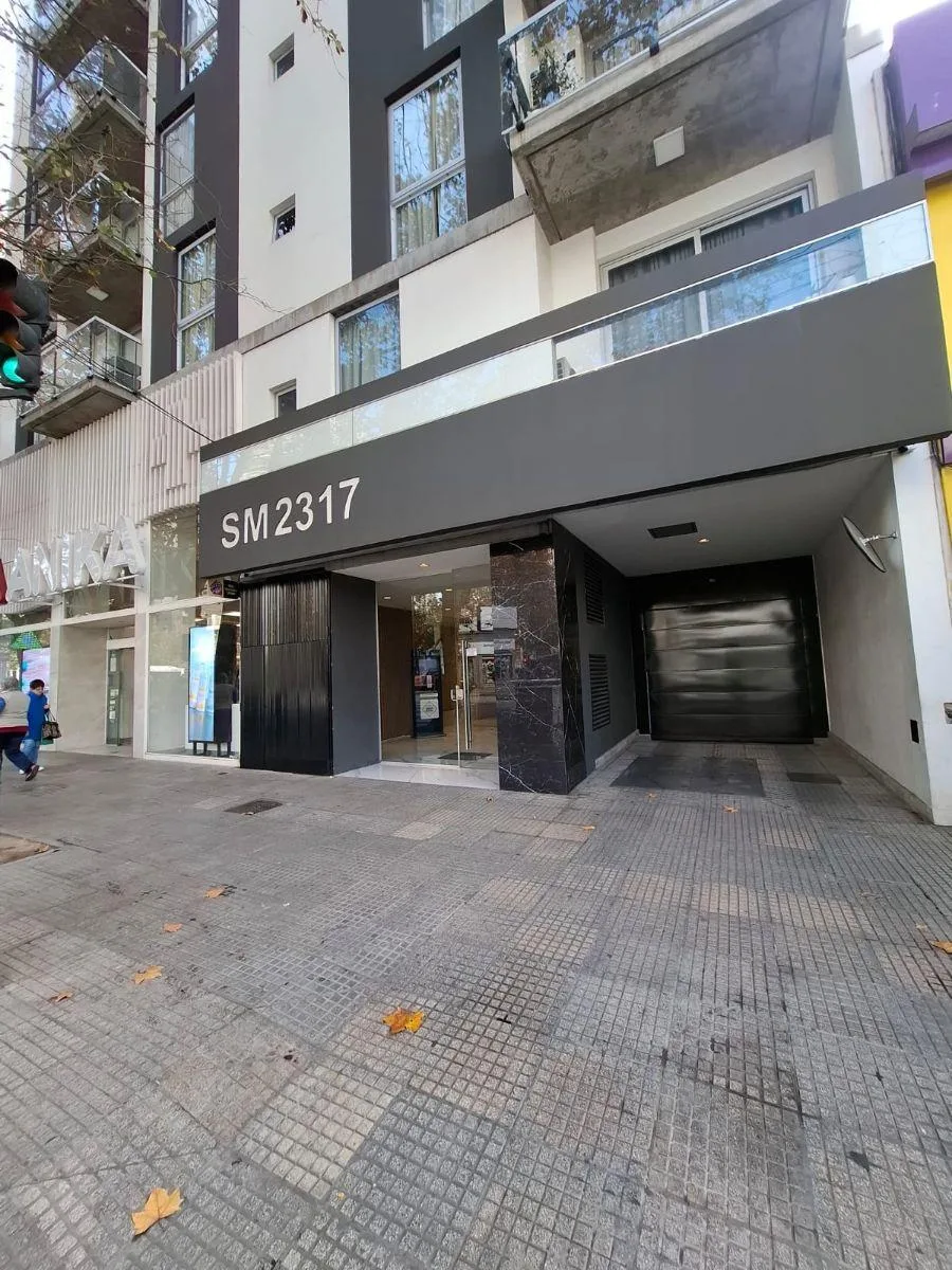 Monoambiente Contrafrente Super Luminoso Balcon Placard Sum Parilla Av San Martin 2317