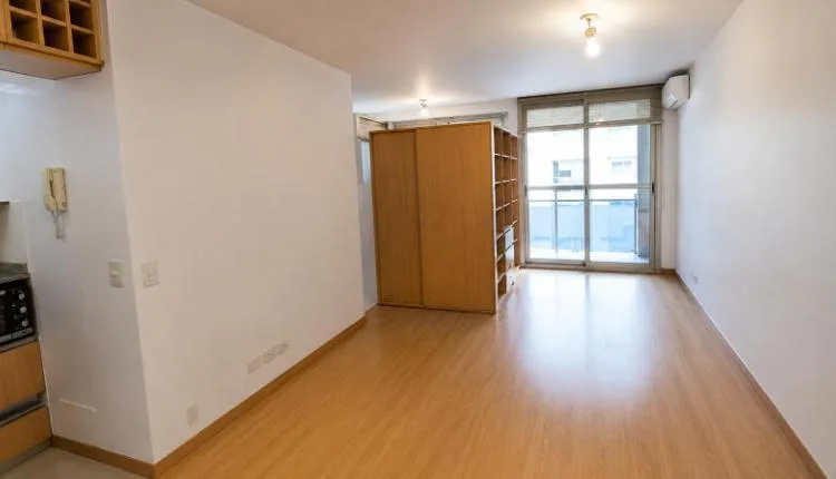 Alquiler Departamento Sin Muebles Monoambiente Dividido en Las Cañitas, Palermo - Pileta