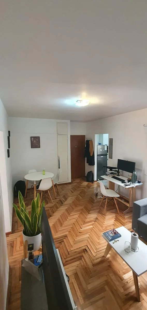 7th floor balcony parquet