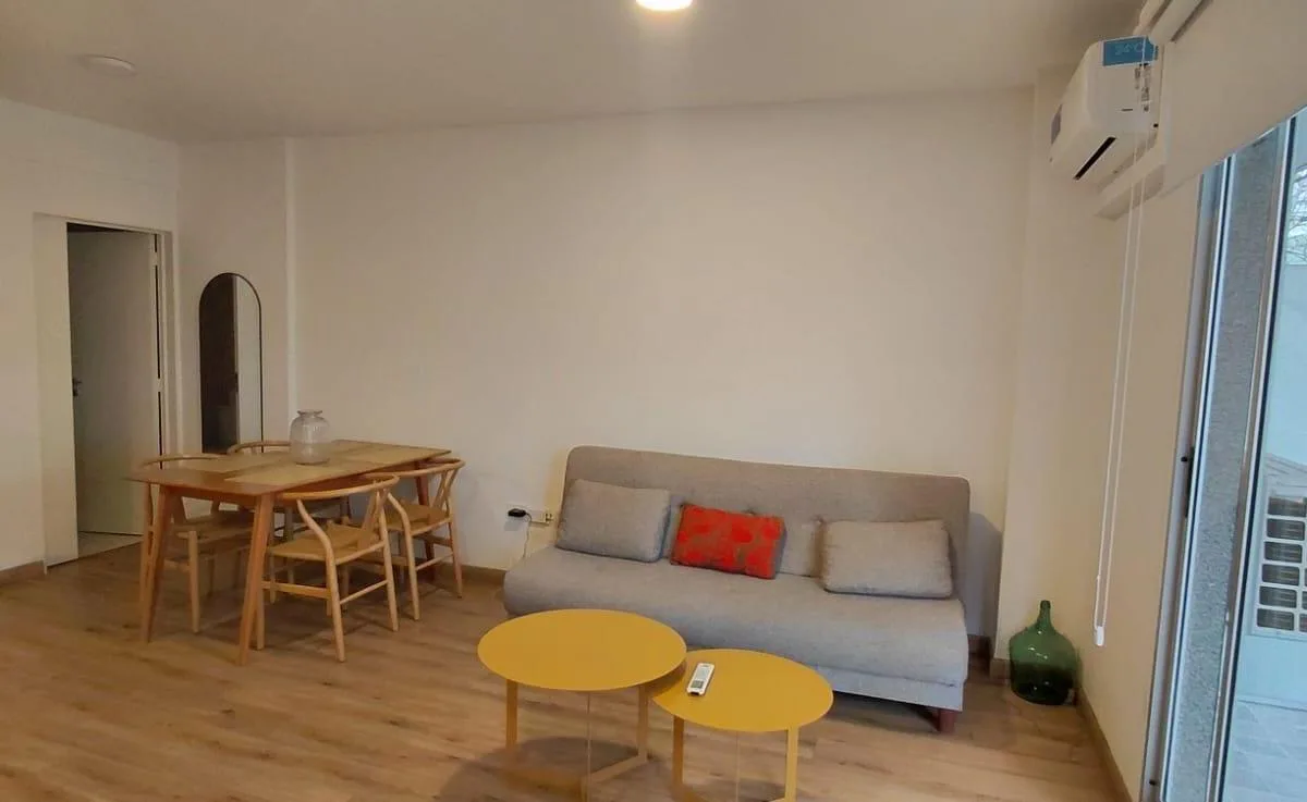 Furnished studio with balcony