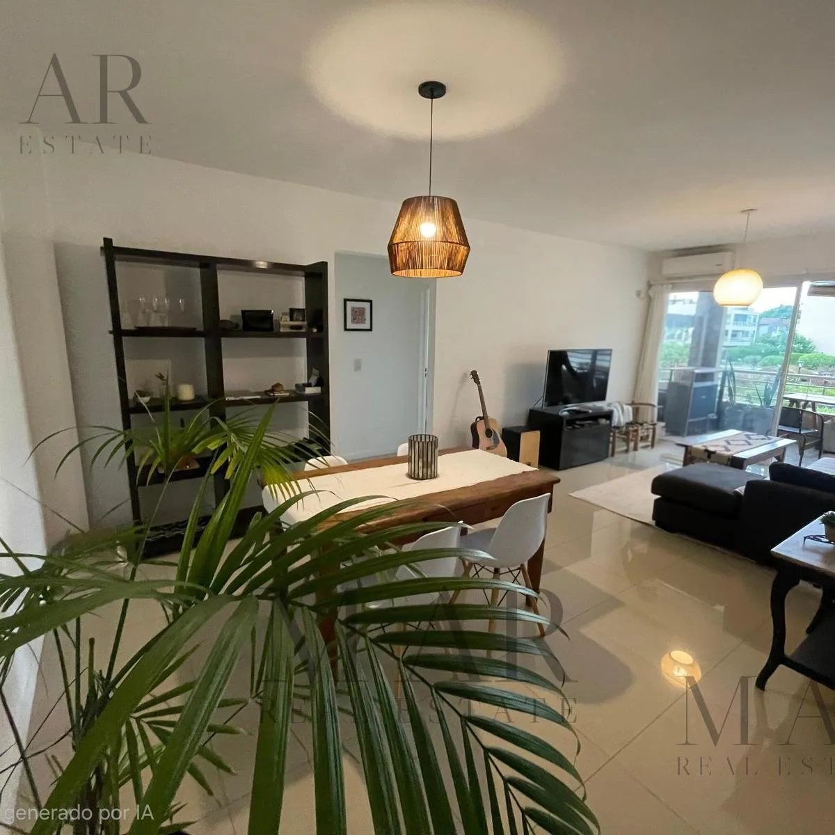 Furnished 2-room with parking
