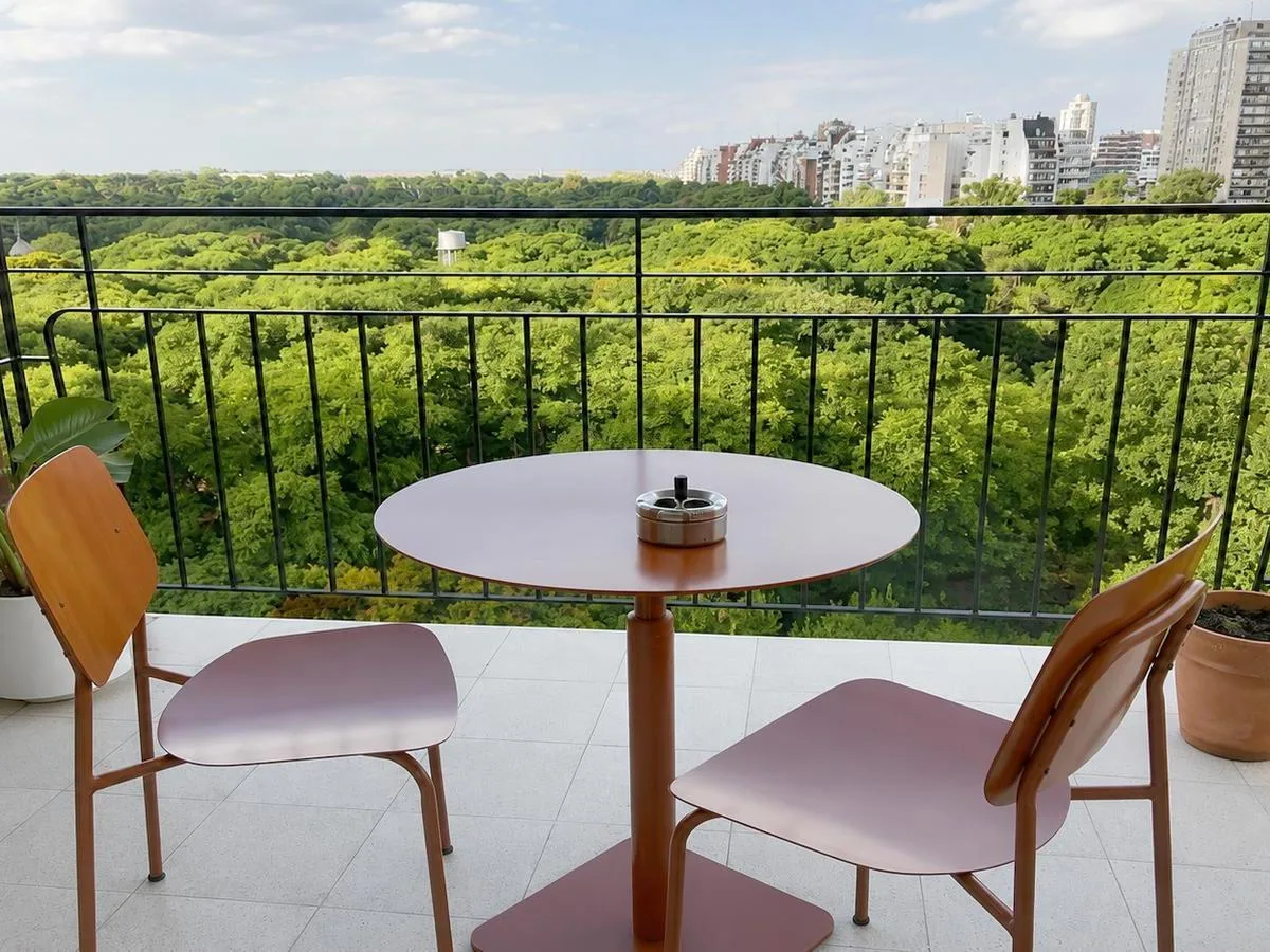 Palermo, terrace balcony and Botanic view