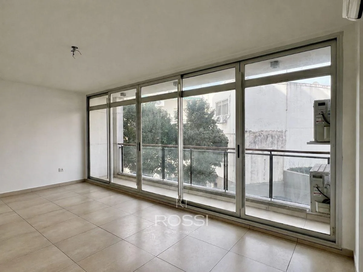 2-room apartment with glass-railed balcony