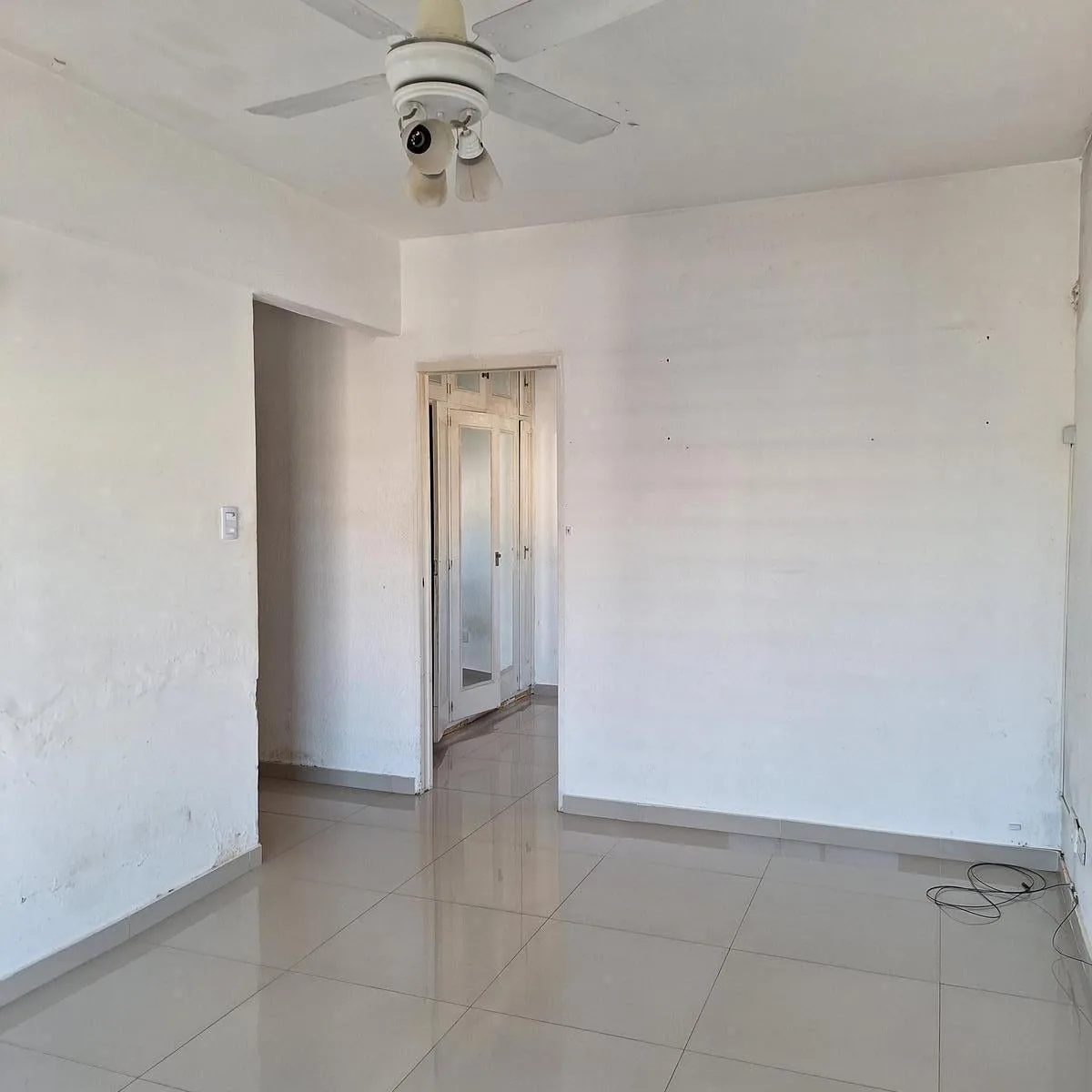 32 m², 2-room, side layout
