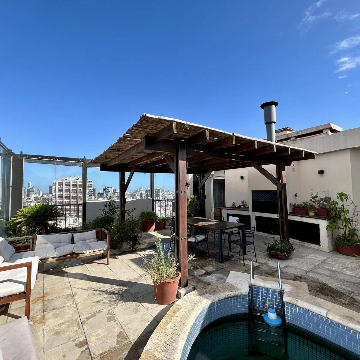 Cobertura 4 dorm, terraço com piscina