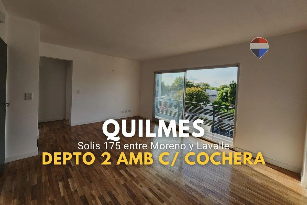 Alquiler Quilmes Este Depto 2 Ambientes C/ Cochera