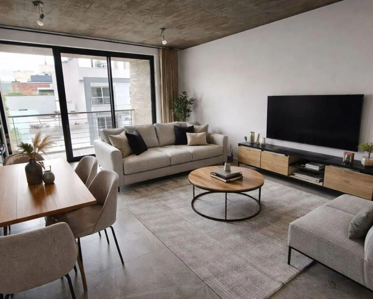 2-room unit, balcony, new