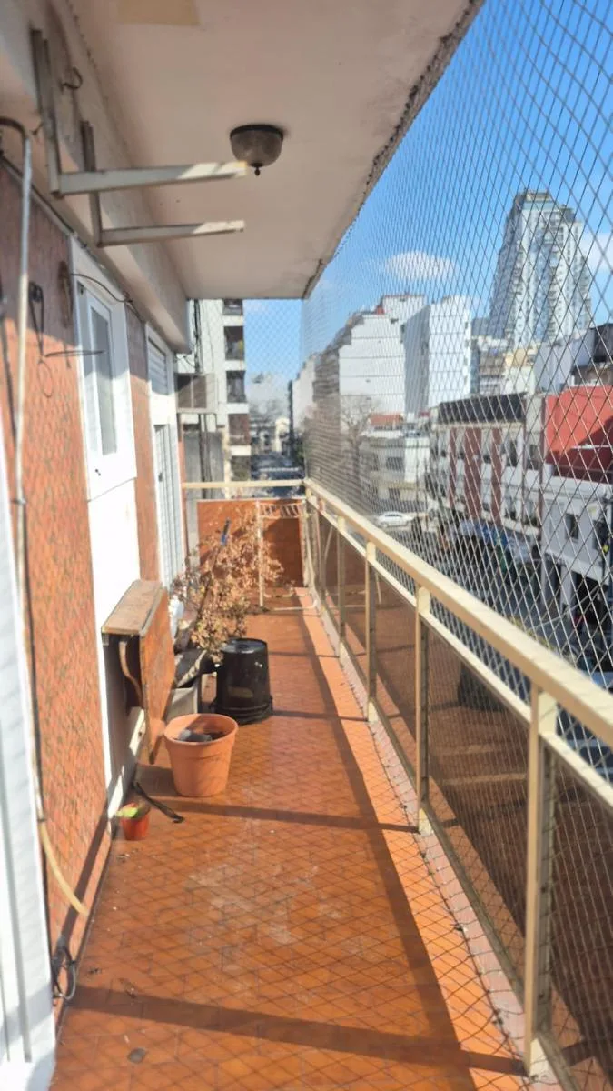 Departamento con Balcon Corrido Todo Al Frente