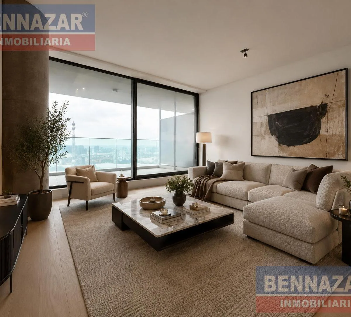 3 suites, terraza y pileta