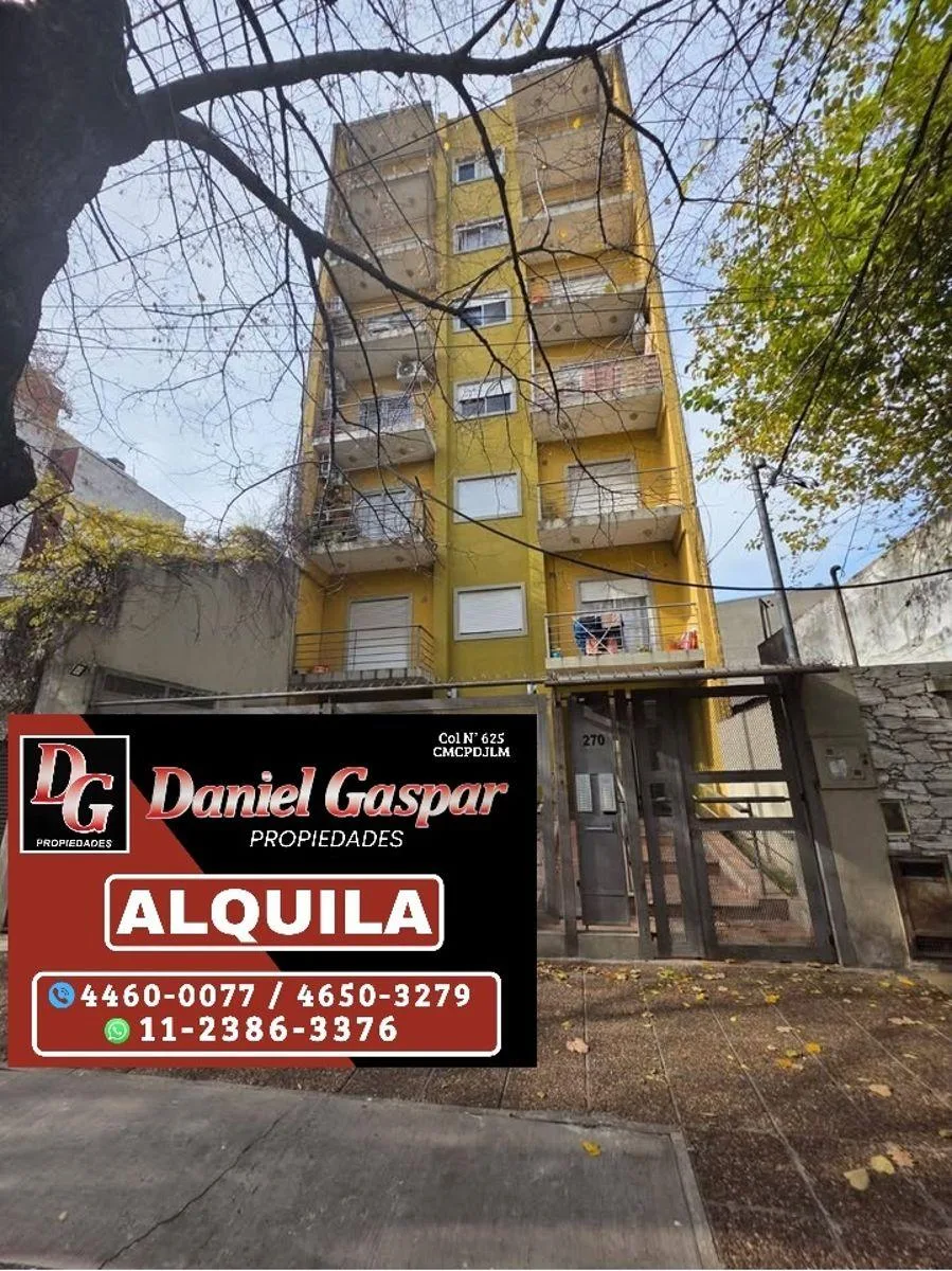 Alquiler – Departamento 2 Ambientes Al Frente – Semipiso