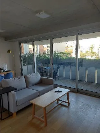 2 ambientes amoblado con balcón