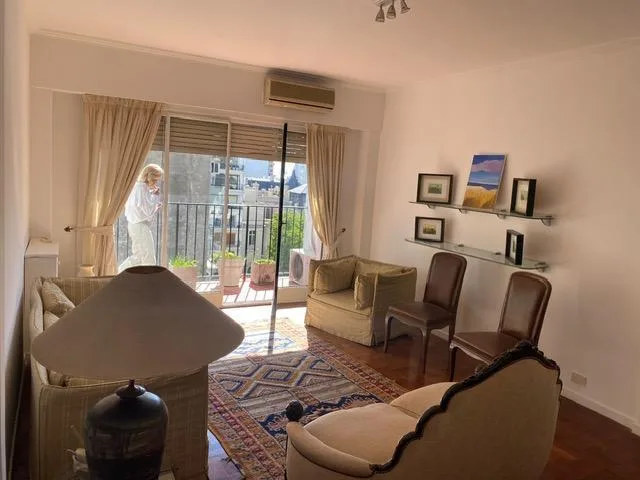 Departamento en Alquiler en Recoleta Living Comedor Dormitorio Baño Balcón Apto Profesional
