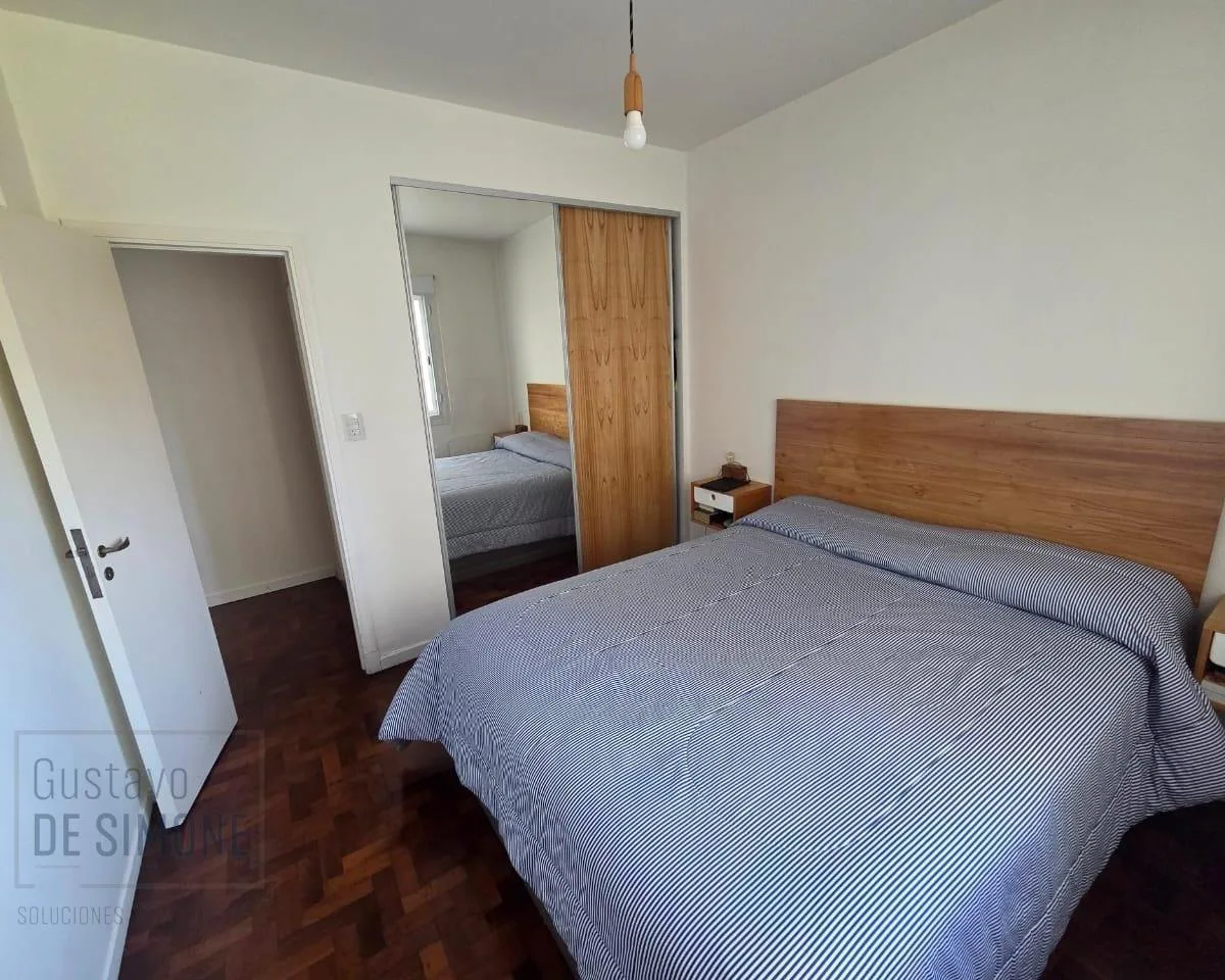 2-room apartment facing Parque Las Heras