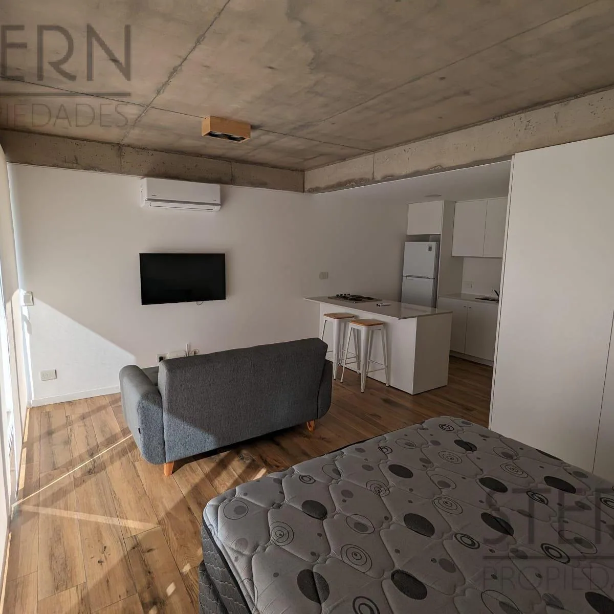 Moderno 1 Ambiente - 38 m&sup2; - Amoblado con Lavarropas - Villa Crespo