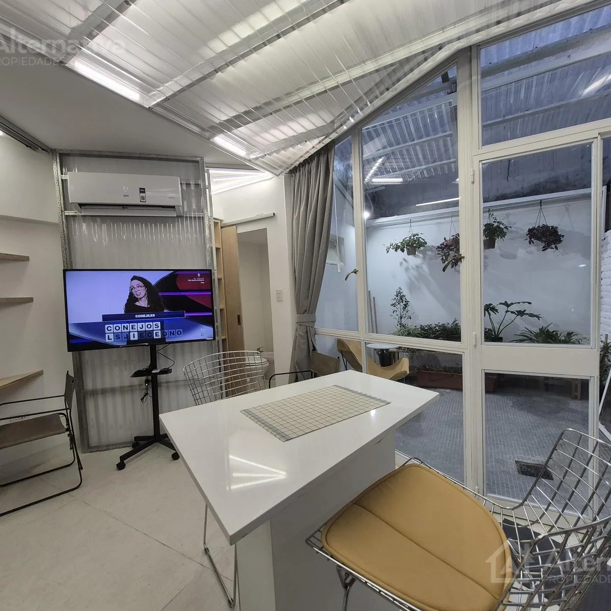 Ground floor with private patio