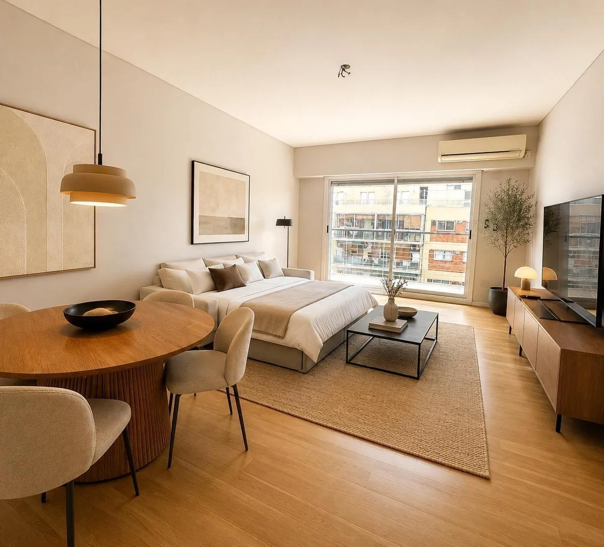 Studio with terrace and parking, Belgrano