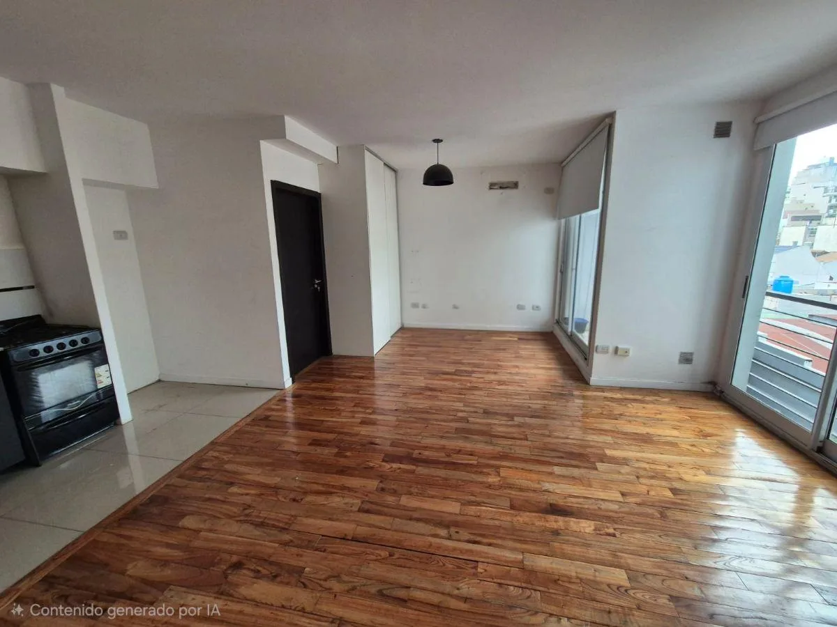 Studio with balcony, Caballito