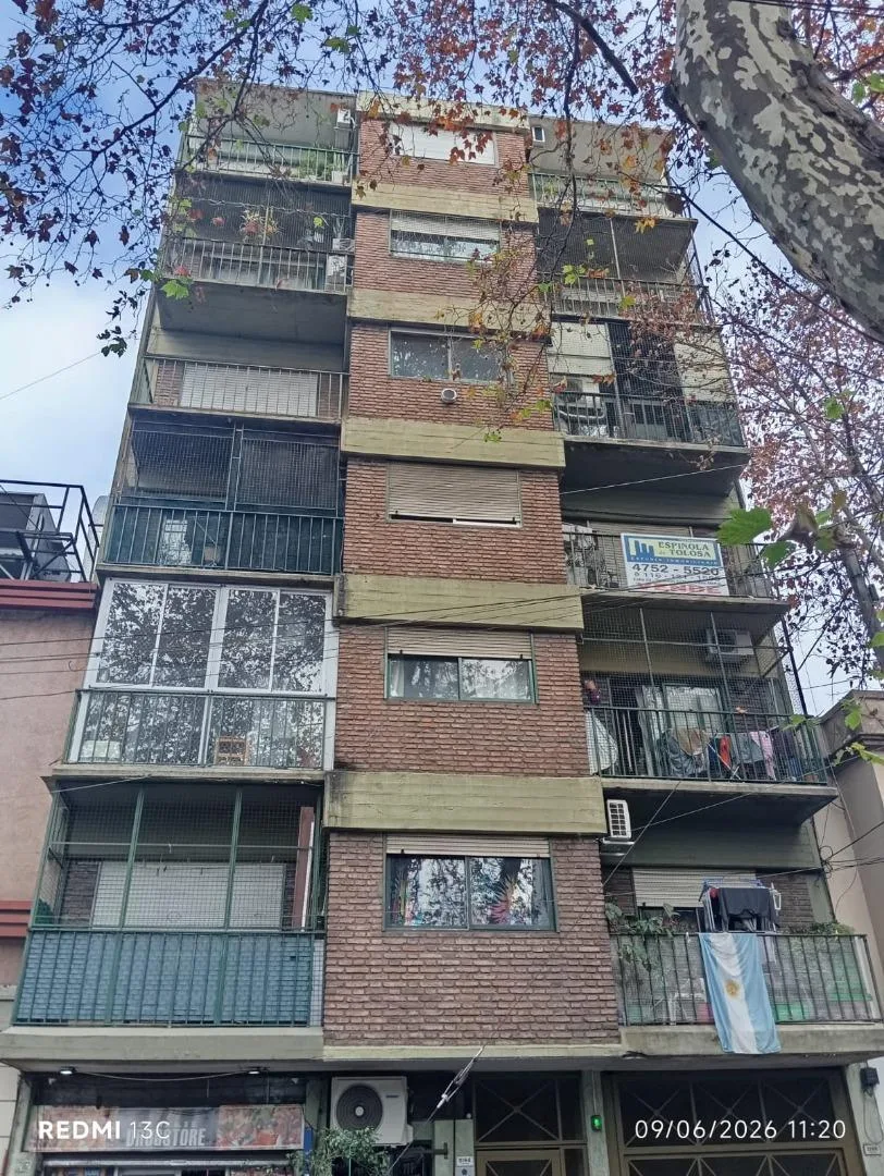Depto. Monoambiente C/ Balcón en San Martín Centro