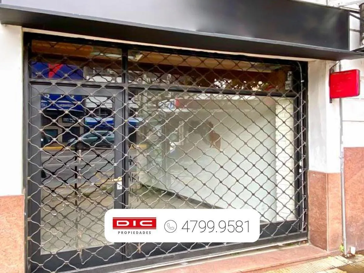 Loja 36 m², vitrine e segurança