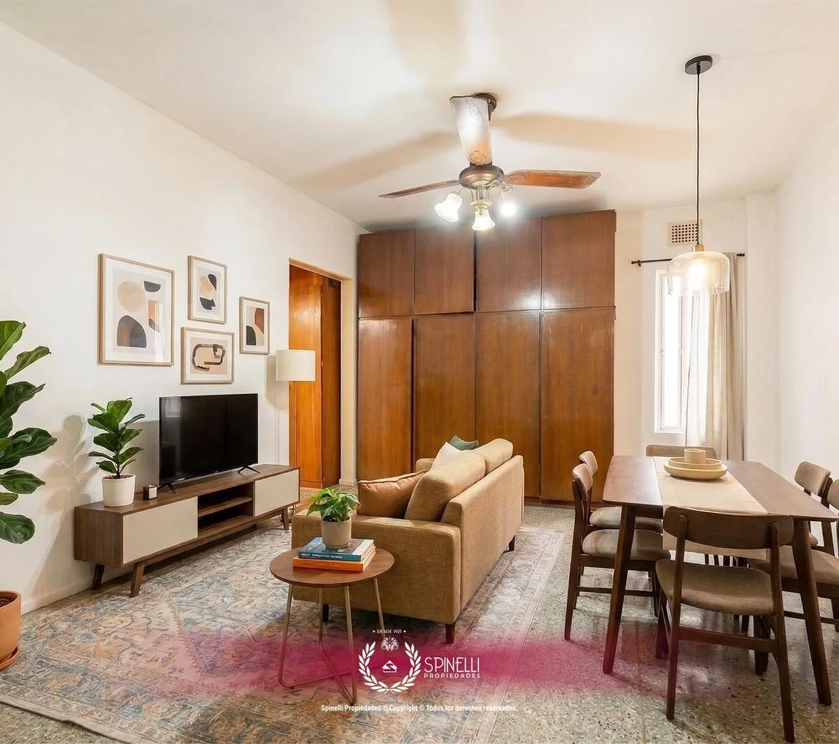 2-room interior unit with balcony