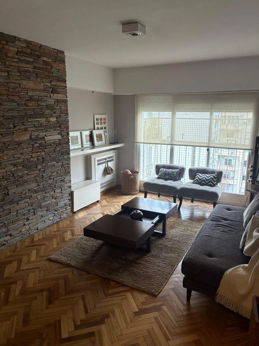 Departamento 3 Ambientes en Alquiler Amoblado en Recoleta