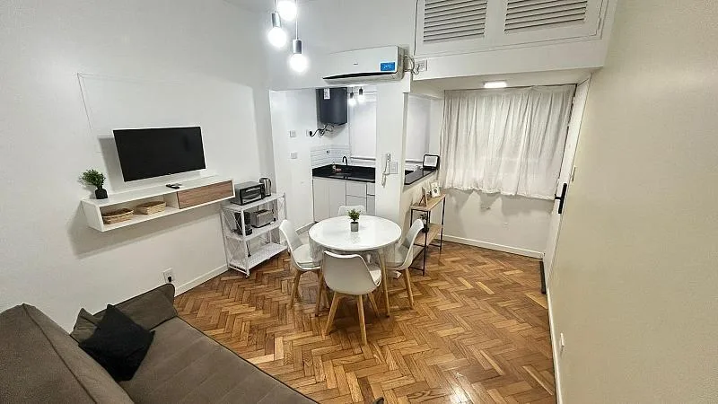 Departamento 2 Ambientes Amueblado Al Frente Reciclado Buen Estado en Palermo Soho
