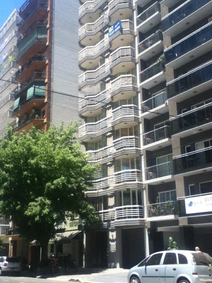Front balcony, building amenities