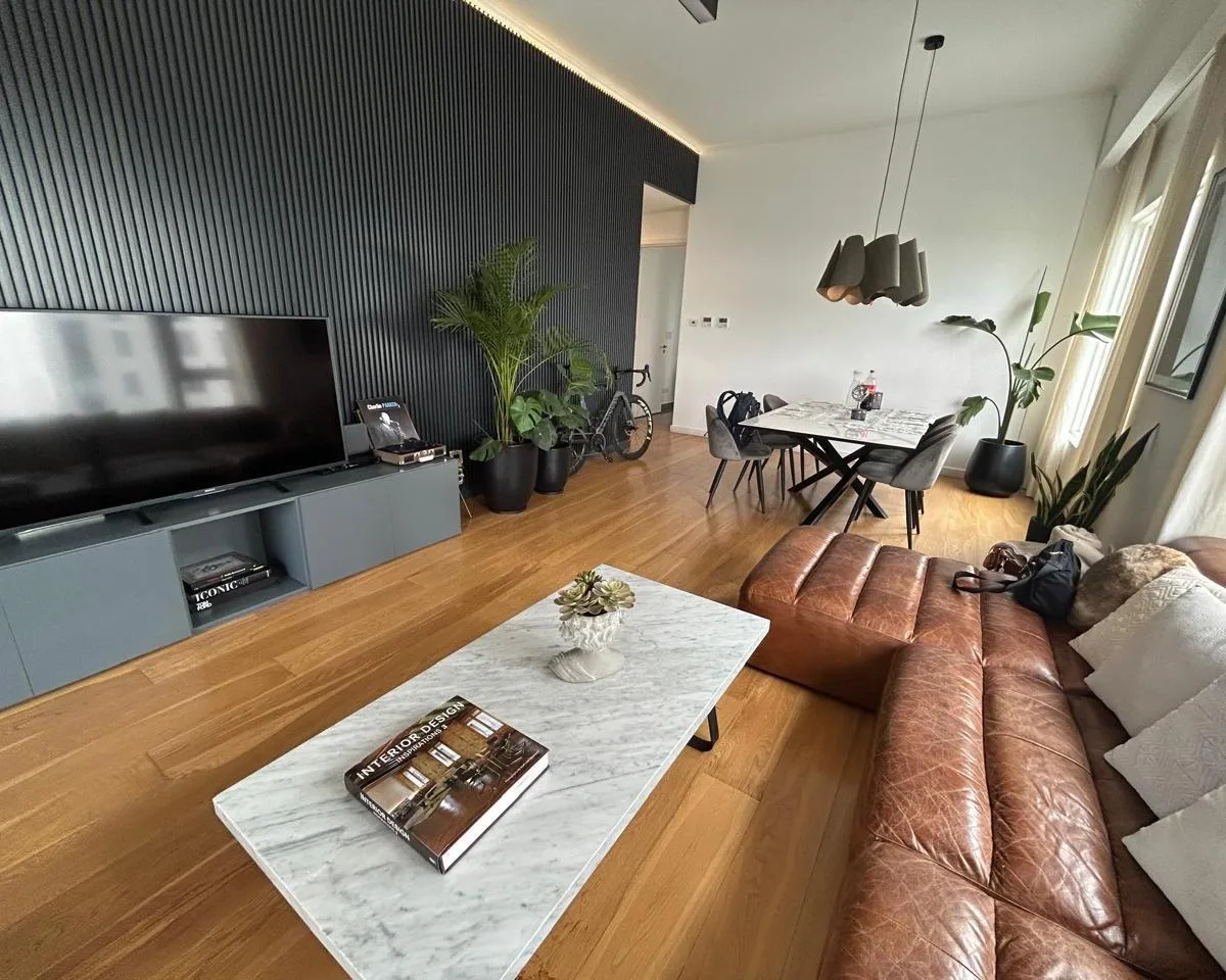 Puerto Madero, balcón y amenities