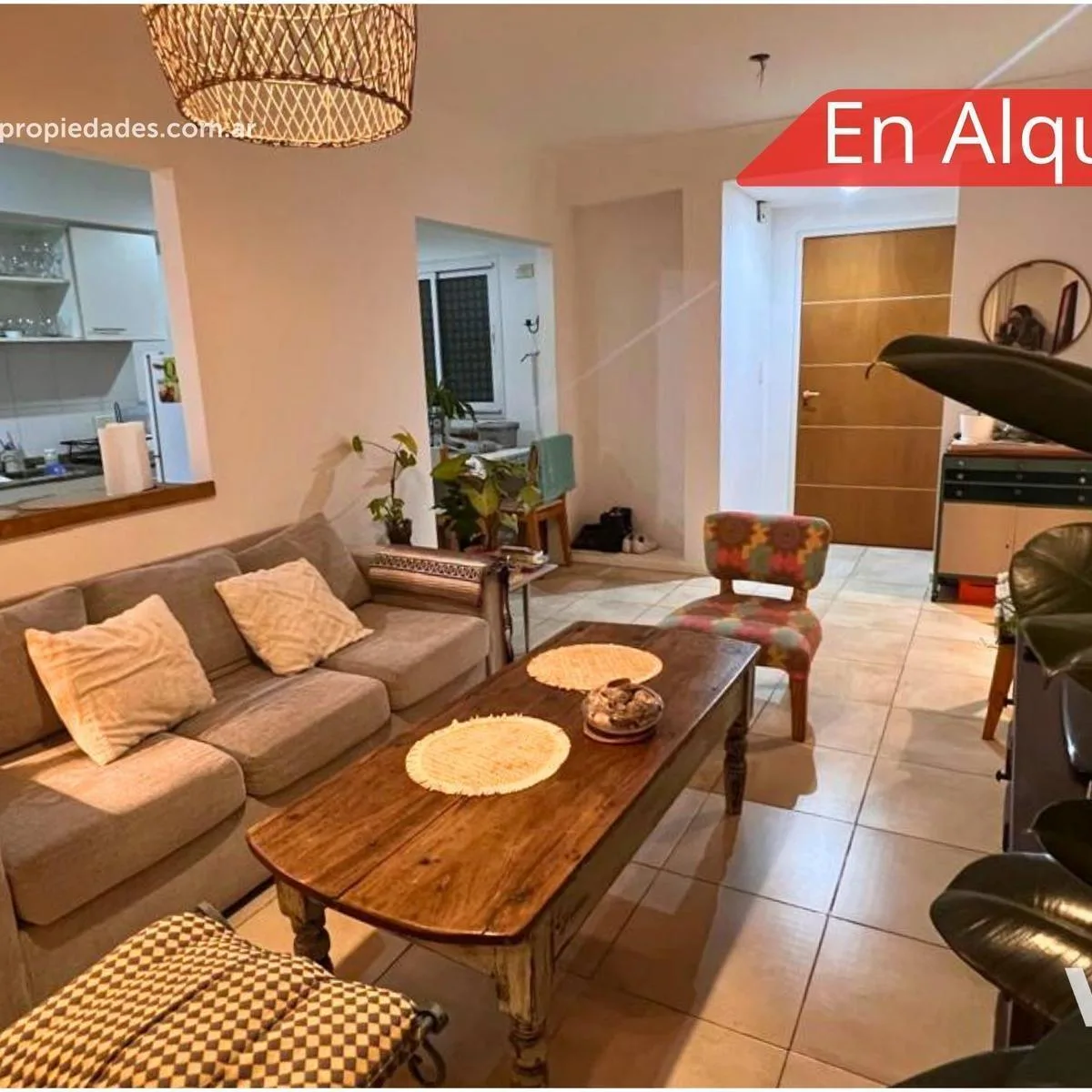 Departamento 2 Ambientes en Alquiler