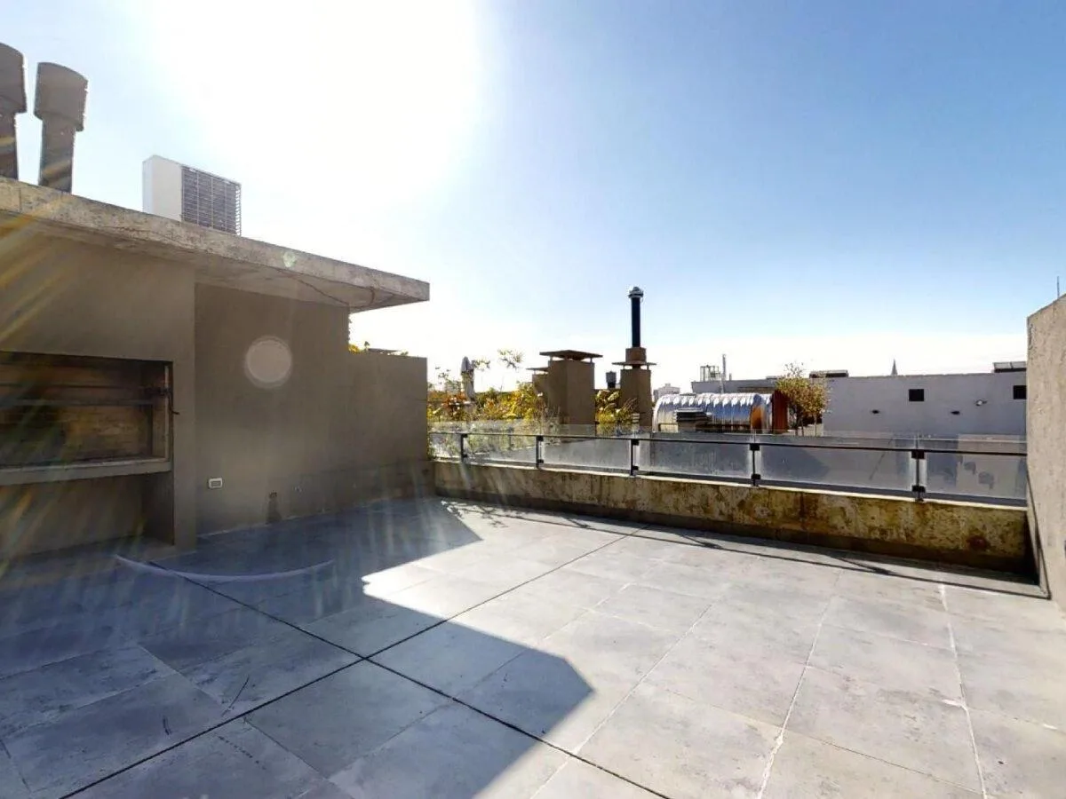 Terraza privada 32 m², parrilla
