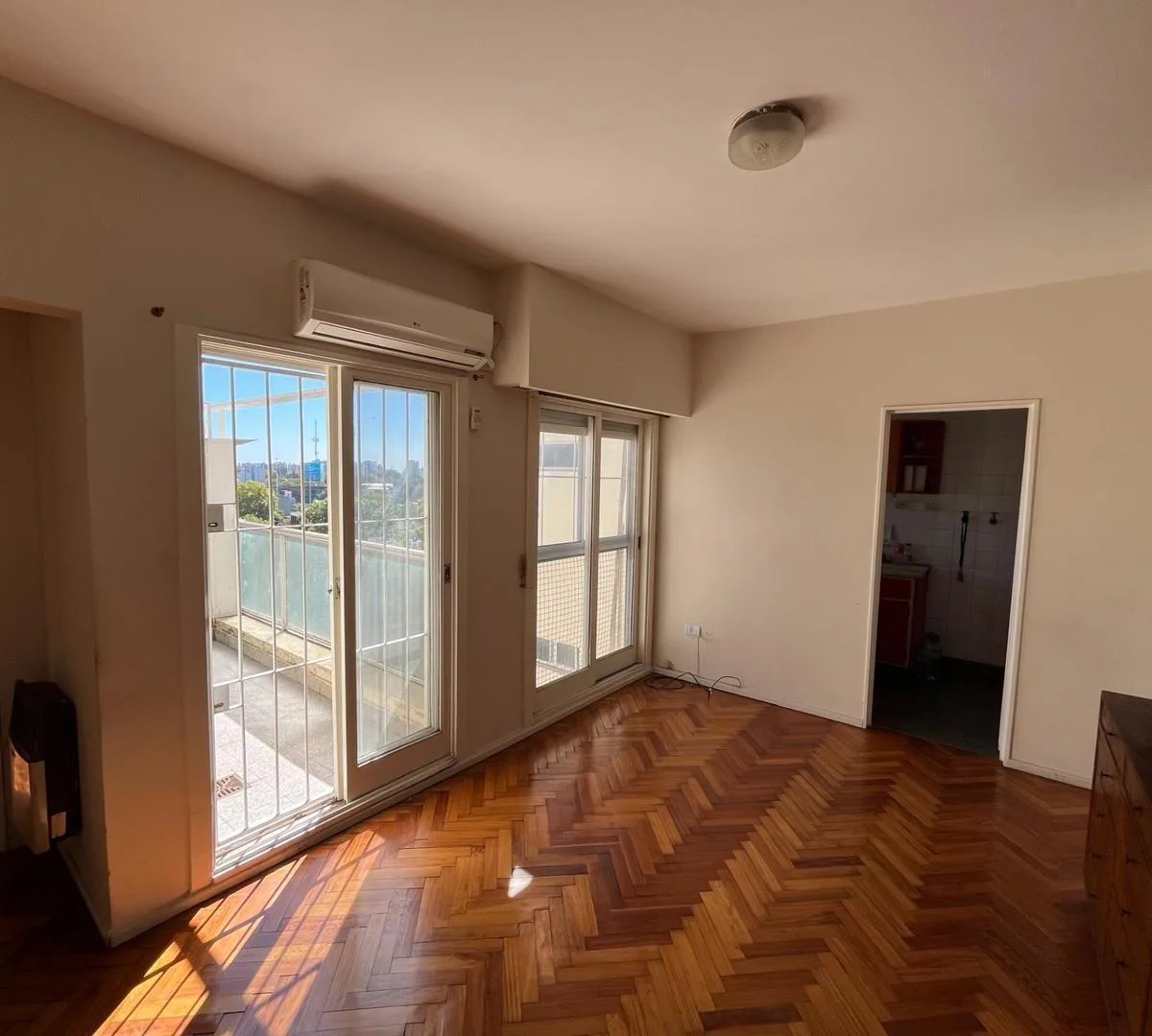 2-room apartment with river view balcony
