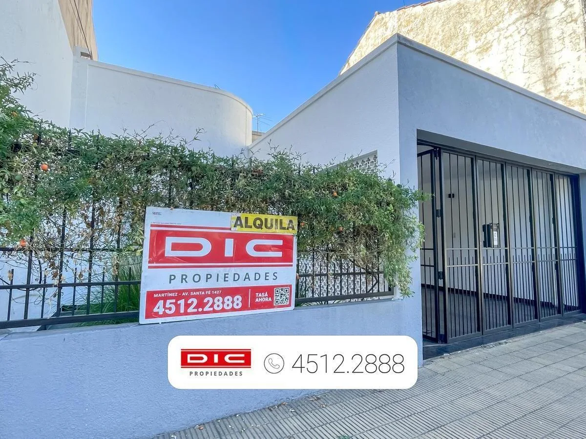 Casa 2 Dorm. Alquiler - Martinez - Santa Fe/fleming